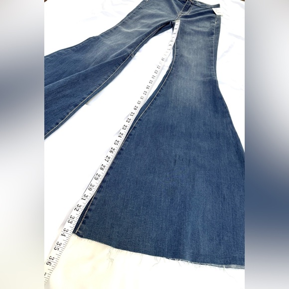 NWT Free People We The Free Just Float On Flare Denim Bell Bottom Jeans 25 - Picture 13 of 16